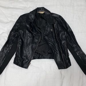 Faux Leather Jacket